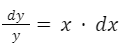 Método de variables separables